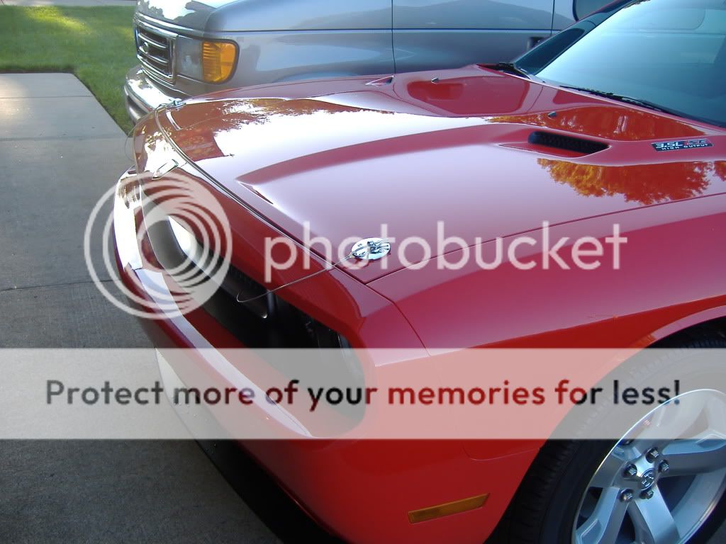 Simulated Hood Pins Dodge Challenger Forum