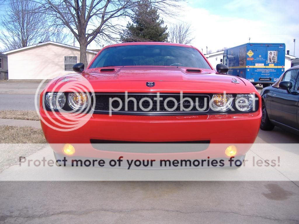 5 mod classic mod...amber driving lights Challenger Life Forums