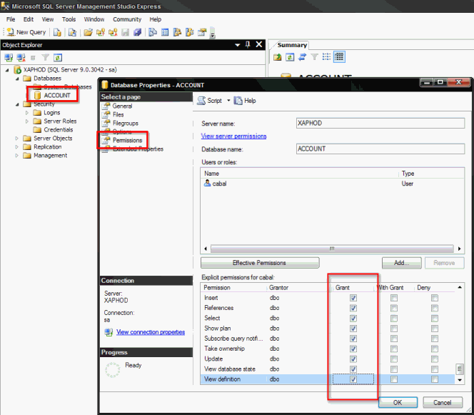 chumpywumpy - How to configure your SQL database in SQL2005 Express - RaGEZONE Forums